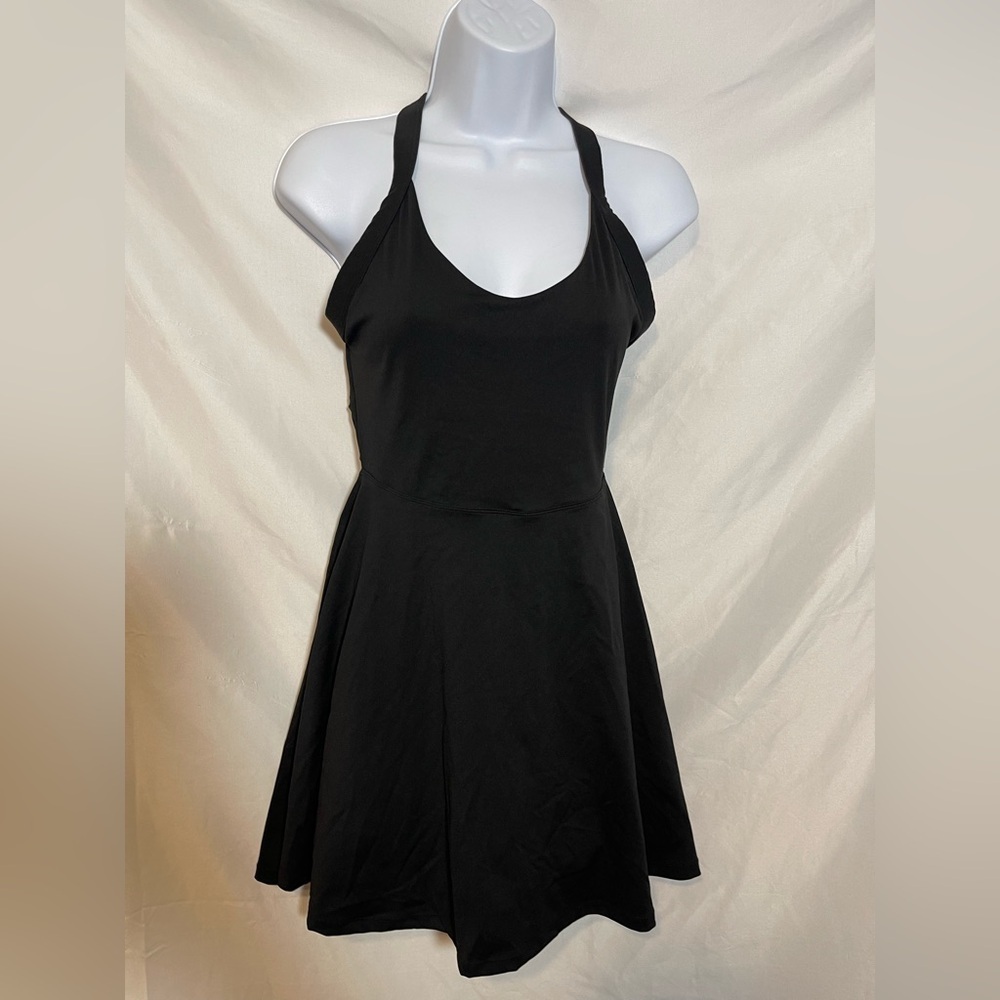 Amazon Elegant ATHLETIC Black Halter Dress